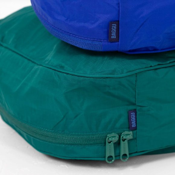 NWOT Baggu Packing Cube Large - Malachite - Picture 5 of 6